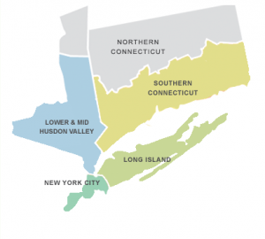 New CTNY map of service area